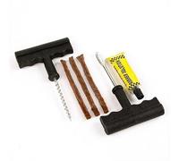 Tire Repair Kit for Car, Motorcycle & Van - Tubeless Tyre Puncture Plug Tool Set | Emergency Tyre Repair Kit with Reamer, Insertion Tool & Rubber Strips | Portable Tyre Fixing Kit UK