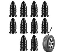 Tire Repair Kit | Rubber Screw for Vacuum Tire Repair 10pcs | Quick Vacuum Tool Strong Elastic for Motorcycle Bicycle Electric Motorcycle