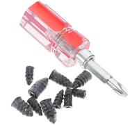 Tire Repair Rubber Screw Plug Kit Black Rubber Quick Fix