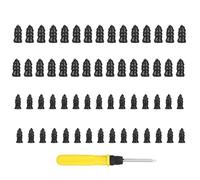 Tire Repair Screws Kit, Self-Service Car Wheel Puncture Repair Screws with Screwdriver, Puncture Tool Plugs Studs for Car Tractor Sedan Truck Motorcycle Snowmobiles