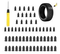 Tire Repair Screws - Tire Puncture Repair Studs Spikes with Screwdriver | Wheel Plugs Puncture Tool Studs for Auto Car Truck Sedan Tractor Snowmobiles