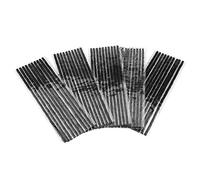 Tire Repair Strip 50Pcs Tyre Puncture Repair Strings Black Tubeless Tyre Repairing Strips Tyre Repair Plug Inserts for Auto Car Van Truck Bike Motorbike Tires Off-Road Tyres