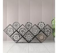 Tire Rim Display Rack for Garages and Shops, Multi-Tire Storage Solution for Easy Organization and Roadside Exhibit