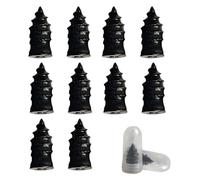 Tire Rubber Bolts - 0.5" Synthetic Polymer, Self-Tapping Thread Interface, Pneumatic Restoration Component, Professional Automotive Maintenance Equipment | Caps