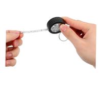 Tire - Shaped Keychain Tape Measure, Portable Mini Measuring Tool for Daily Use, Unique Key Ring Accessory