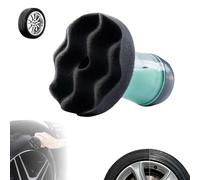 Tire Shine Applicator, 2025 New Upgrade Reusable Car & Truck Tire Dressing Applicator for No-Drip, Streak-Free Shine, Professional Car Detailing Tool (1pcs)