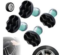 Tire Shine Applicator, 2025 New Upgrade Reusable Car & Truck Tire Dressing Applicator for No-Drip, Streak-Free Shine, Professional Car Detailing Tool (4pcs)