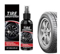 Tire Shine Spray | 100ml Wheel - Tire Coat - for Protection Blackening Long-Lasting Bright Luster Looking like New Motorcycle Rv