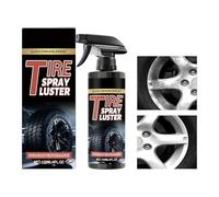 Tire Shine Spray - 120ml High Gloss Formula, Rim Restorer Agent, Water Resistant Coating, Easy Application | Restores Blackness, Enhances Vehicle Appearance, Suitable For Cars, RVs, Offroad Vehicles