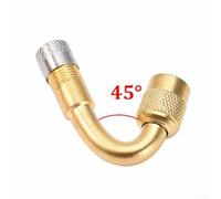 Tire Stem Extender Made of Copper for Quick Inflation on Various Vehicles (45度)