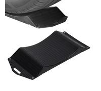 Tire Stopper - 17inch Non-Slip Car Parking Mat for Longer Stay Parkings, Tire Locking with Chocks Material, Stoppers for Secure Driveway Positioning Wheel Lockings Chock, Wheels Stop to Truck, Suv