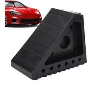 Tire Stops - Non-Slip Secure Stackable Compact Stoppers - Portable Wheel Stoppers - for Trunk Toolbox Trucks Trailer Outdoor Automotive Vehicle