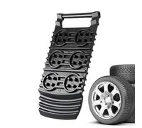 Tire Traction Mats For Mud - Recovery Board, Car Stability Plate | Rugged Surrface Assist Device, Emergeency Use For Pickup, Campeer, Ice, Desert, Marsh, Rain, Inclines, Remote Trails