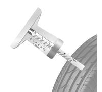 Tire Tread Depth Gauge 0-50mm, Portable Tyre Tread Depth Gauge Tire Ruler Portable Tyre Tread Checker Adjustable Tyre Gauge Tread Depth Gauge for Car Truck Motorcycle Range Tire Tread Depth Gauge