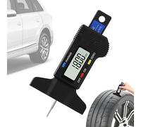 Tire Tread Depth Gauge,Digital Tire Tread Depth Checker, Depth Measuring Tool Tread Checker Tyre Guage, Tyre Guage Tire Tread Depth Measuring Tool, Portable Tyre Depth Measuring Tool With LCD Display