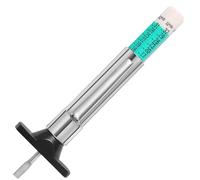 Tire Tread Gauge - Accurate Reusable Measurement Tool, Reusable Tire Gauge | Color Coded Tread Depth Sensor, Automatic Wear Detection Pen, Diagnostic Testing Device | Enhanced Vehicle Safety Motorcyc