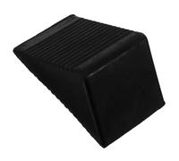 Tire Triangle Pad Rubber Stop Control for Car Truck Black | Portable Non-slip Load Support, Easy Transport, Universal Garage Parking Gadget