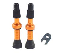 Tire Tubeless Repair Hardware Copper Air Channel Parts, Rubber Base Sealing Pieces, Pair Pack with Compact Tool Tubeless Tire Setup Hardware Bike Inflation Parts Copper Sealing Base Repair Pouch Spare