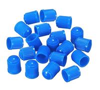 Tire Valve Cap,50Pcs Valve Cap Plastic Tire Valve Dust Covers Schrader Valve Cap for Bike Car Trucks Motorbike and Bicycle Blue