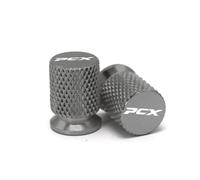 Tire Valve Cap For H-onda PCX150 PCX125 PCX 150 125 2010 2011 2012 2013 2014 2015 2016 2017 2018 2019 2020 Motorcycle Accessories Tire Valve Caps(Grey)