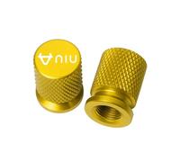 Tire valve cap For NIU M1 M+ N1S NGT N1 U1 U+ US U+a U+b UQI Motorcycle Tire Valve Air Port Stem Cover Caps(YELLOW)