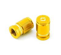 Tire valve cap For Super Soco CPx CUmini CUx TC 50 TC Max Wanderer TCMax TS 50 2019-2023 CNC Wheel Tire Valve Stem Caps Airtight Cover(Yellow)