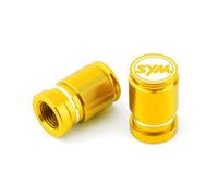 Tire valve cap For SYM JOYMAX Z 125/250/300 MAXSYM 400i 600i TL500 CRUiSYM 300 GTS 300i T2 T3 Joyride 200 Tire Valve Stem Cap(Yellow)