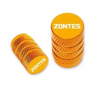Tire valve cap For Zontes Shengshi310R 310X 310V 310 T2 G1 125 U1 U 155 ZT 125 T310 350E 350D ZT250 Motorcycle Accessories Wheel Tire Valve Caps(Yellow)