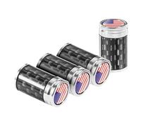 Tire Valve Cap, Replacement Waterproof & Trendy | Air Valve Caps for Auto Wheels | For Car, Truck, Motorcycle, Scooter, SUV, Bike, Daily Driving and Modification