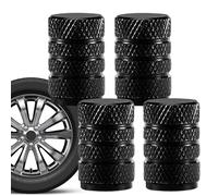 Tire Valve Caps | Dustproof Valve Covers | Aluminum Alloy Valve Dust Caps, Wheel Air Caps Cover, Dust-Proof Stem Covers for Auto,