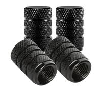 Tire Valve Caps - Valve Dust Caps,Aluminum Alloy Tire Sealing Ring, Sturdy Valve Dust Caps, Dust-Proof Stem Covers for Auto, Motorcycles