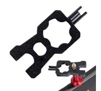 Tire Valve Core Removal Tool: Practical Puller 3.6 X 1.6 X 0.4 cm, Aluminum Alloy Sturdy Handle, Lightweight Utility Device With Easy Grip