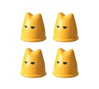 Tire Valve Stem Caps - 4 Pieces Kitten Valve Caps, Wheel Valvve | Cat Shape Cover , Bicycle Stem Protective Cover For Offroad Racing Urban Commuting