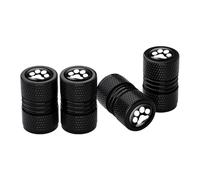 Tire Valve Stem Caps - Dog Claw Design, 4 Pack Covers | Air Seal Plug For, Bikes, Motorcycles, Electric Scooters, ATV, Dustproof Stem Cap Set For Rims, Air Valve Protection, Stylish Add-On