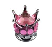 Tire Valve Stem Caps Rhinestone Tire Stem Covers Set | Tire for Car Truck SUV Motorcycle Bike Bicycle ATV SXS Scooter 4x4 Golf Cart Trailer RV Camper Sedan Coupe Hatchback Van Pink
