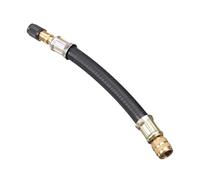 Tire Valve Stem Extensions - Air Nozzle Extender, Solid Rubber Tube | Inflation Pump Adapter Tool, Brass Extension Pipe for Bikes Cars Motorcycles Strollers Trailers Vehicle Maintenance