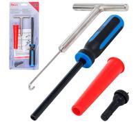 BGS 8766 | Tire Valve Inserting Tool Set | 4 pcs.