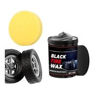 Tire Wax,Automotive Wheel Care - Car Tyre Maintenance Paste,for Mechanics Drivers Detailers Modifiers Racers Restorers Garage Shops Shows Trucks SUVs RVs