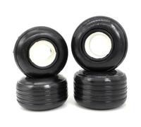 Tire Wheel Set For Thunder For Tiger F1 PD7156-PD7161 Rc Car Part | F1 rubber tires with plastic wheels 12mm hex for RC cars, delivering smooth track grip performance. RC
