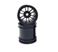 Tire Wheel Set For Thunder For Tiger F1 PD7156-PD7161 Rc Car Part | F1 rubber tires with plastic wheels 12mm hex for RC cars, delivering smooth track grip performance. RC
