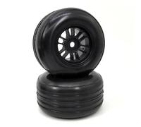 Tire Wheel Set For Thunder For Tiger F1 PD7156-PD7161 Rc Car Part | F1 rubber tires with plastic wheels 12mm hex for RC cars, delivering smooth track grip performance. RC Tires Hub Wheel