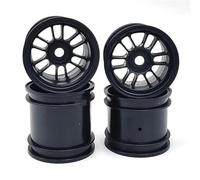 Tire Wheel Set For Thunder For Tiger F1 PD7156-PD7161 Rc Car Part | F1 rubber tires with plastic wheels 12mm hex for RC cars, delivering smooth track grip performance. RC Tires Hub Wheel