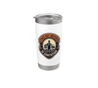 Tired But Inspired Sanitation Worker Garbage Crew Stainless Steel Insulated Tumbler