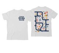 Tired Dads Club T-Shirt, Tired Dads Club Play Cars On Dad's Back Shirt, Classic Graphic Print Men Tshirt