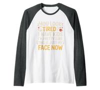 Tired I Have Kids This is Just My Face Now - Raglan Baseball Tee