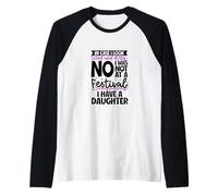Tired Mom in Chaos - Daughter Raglan Baseball Tee