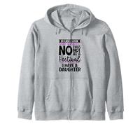 Tired Mom in Chaos - daughter Zip Hoodie