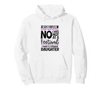 Tired Mom in Chaos - teenage daughter Pullover Hoodie