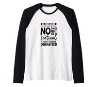 Tired Mom in Chaos - Teenage Daughter Raglan Baseball Tee