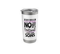 Tired Mom in Chaos - Three sons Stainless Steel Insulated Tumbler